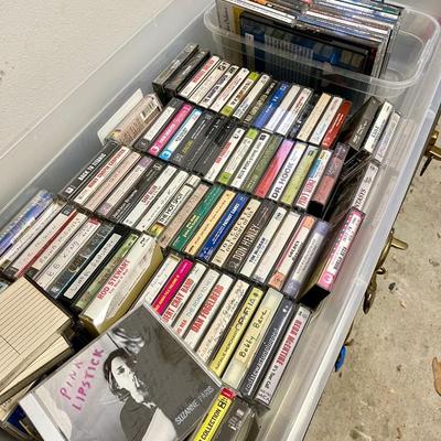 Cassette and CD lot