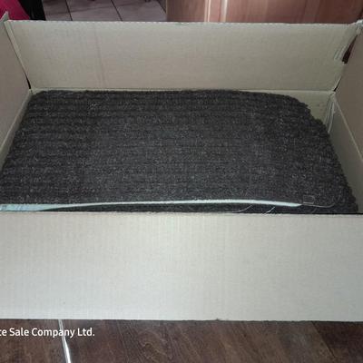 15 New EDEN Carpet stair Treads a throw rug and Steel Garage door replacement Vinyl.