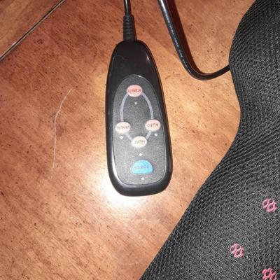 Remote controlled Electric portable back massager and ankle weights