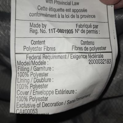 Pavillo camping gear inflatable mattress with double sized coleman sleeping bag