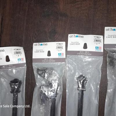 Curtain rods - some still new in package!