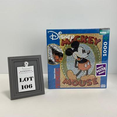 -106- PUZZLE | Disney Mickey Mouse Photomosaics Sealed Puzzle