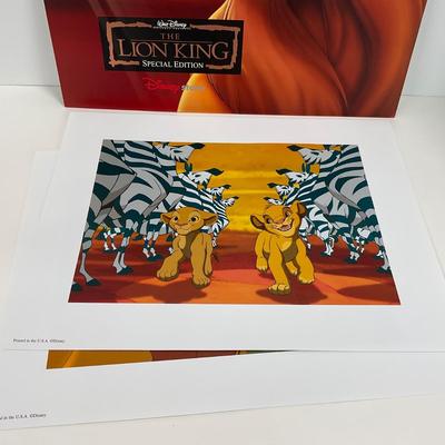 -109- DISNEY | Lion King Commemorative Prints