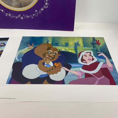 -111- DISNEY | Beauty And The Beast Commemorative Prints