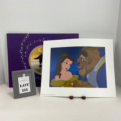 -111- DISNEY | Beauty And The Beast Commemorative Prints