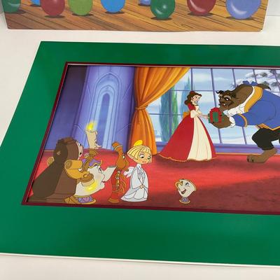 -112- DISNEY | Beauty & The Beast Commemorative Lithographs