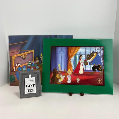 -112- DISNEY | Beauty & The Beast Commemorative Lithographs
