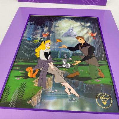 -114- DISNEY | Sleeping Beauty Commemorative Lithographs