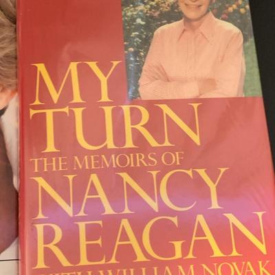 Nancy Reagan Book Lot - 2 SIGNED