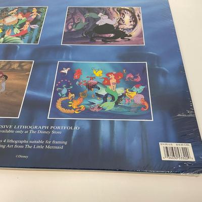-119- DISNEY | The Little Mermaid Sealed Commemorative Lithographs
