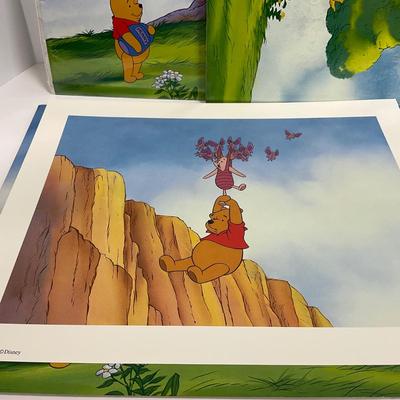 -120- DISNEY | Winnie The Pooh Sealed Commemorative Lithographs