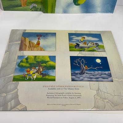 -120- DISNEY | Winnie The Pooh Sealed Commemorative Lithographs