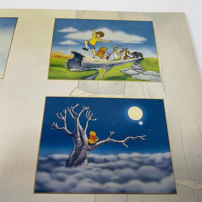 -120- DISNEY | Winnie The Pooh Sealed Commemorative Lithographs