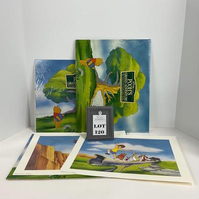 -120- DISNEY | Winnie The Pooh Sealed Commemorative Lithographs