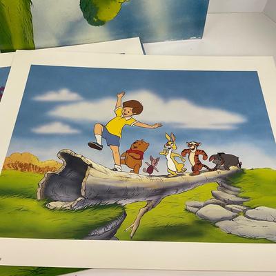 -120- DISNEY | Winnie The Pooh Sealed Commemorative Lithographs