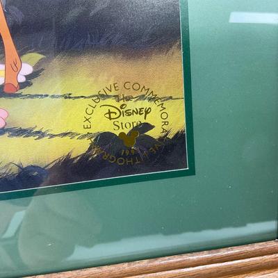 -121- DISNEY | 1997 Bambi Commemorative Lithograph Framed & Matted