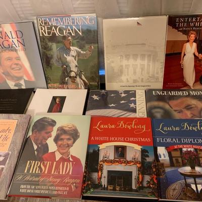 Large Reagan Book Lot
