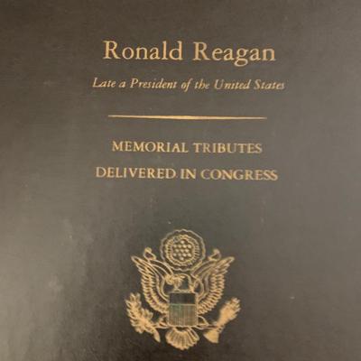 Large Reagan Book Lot
