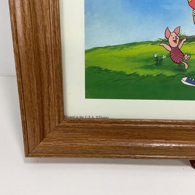 -128- DISNEY | Winnie The Pooh Commemorative Print Framed