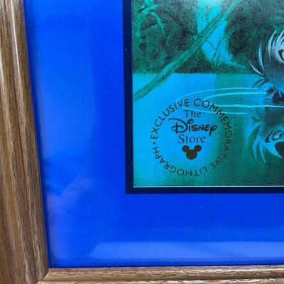 -130- DISNEY | The Jungle Book Commemorative Lithograph Framed & Matted
