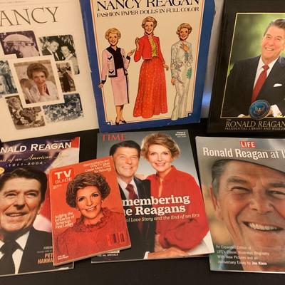 Reagan Books / Magazines Lot