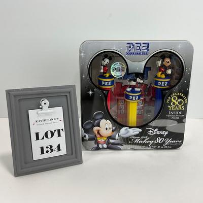 -134- COLLECTIBLE | Disney Mickey Mouse 80 Years Pez Tin