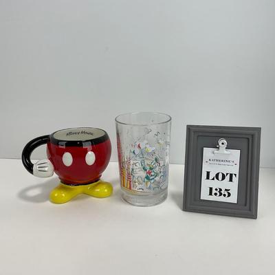 -135- KITCHEN | Disney & Mickey Mouse Glasses