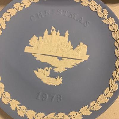 Wedgwood Jasperware Christmas Plates 1969-1980 Most Years