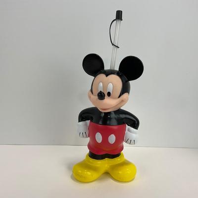 -139- KITCHEN | Mickey Mouse Kids Drink Bottle With Straw