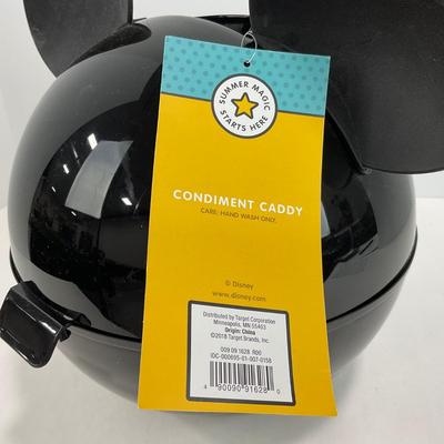 -143- KITCHEN | Mickey Mouse Condiment Caddy NWT