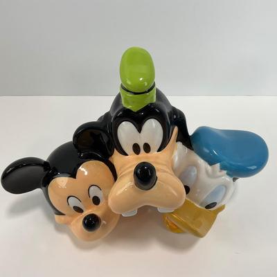 -146- KITCHEN | Disneys Mickey Mouse, Goofy, & Donald Duck Cookie Jar