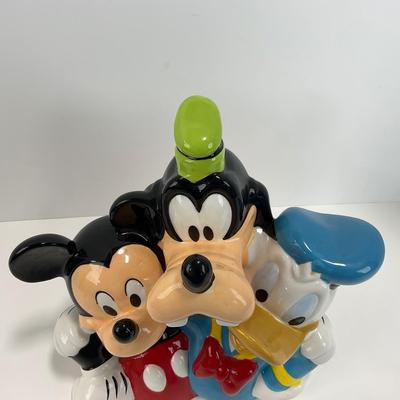 -146- KITCHEN | Disneys Mickey Mouse, Goofy, & Donald Duck Cookie Jar