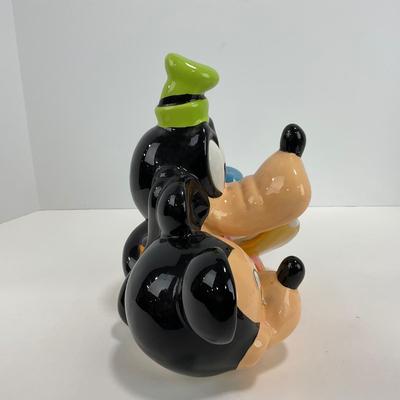 -146- KITCHEN | Disneys Mickey Mouse, Goofy, & Donald Duck Cookie Jar