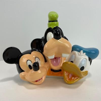 -146- KITCHEN | Disneys Mickey Mouse, Goofy, & Donald Duck Cookie Jar