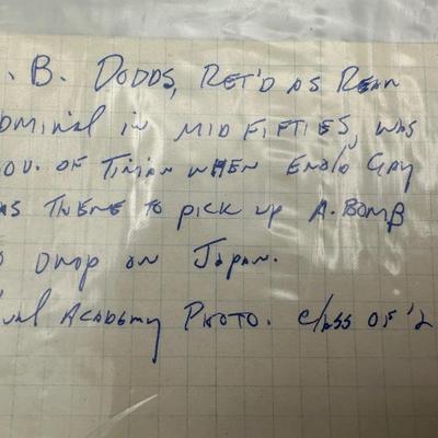 Naval Academy Photo. Class of 1921 (See Description)