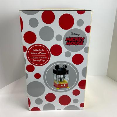 -147- KITCHEN | Mickey Mouse Kettle Style Popcorn Popper NWT
