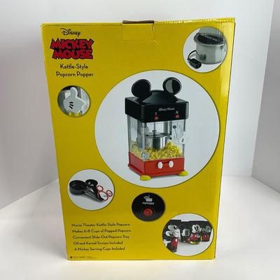 -147- KITCHEN | Mickey Mouse Kettle Style Popcorn Popper NWT