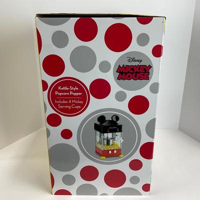-147- KITCHEN | Mickey Mouse Kettle Style Popcorn Popper NWT