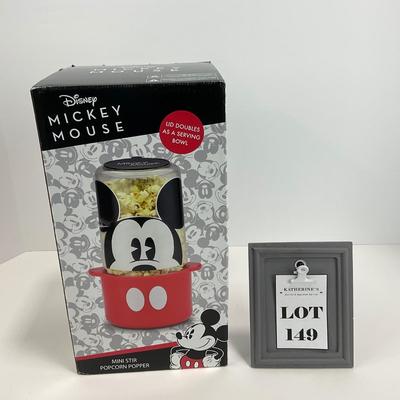 -149- KITCHEN | Mickey Mouse Mini Stir Popcorn Popper NWT
