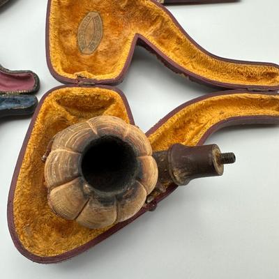 Antique Meerschaum Tobacco Pipes