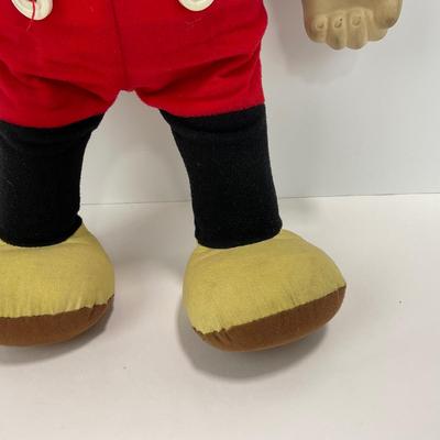 -158- TOY | Disney Marching Mickey Mouse 1975 Hasbro Plush