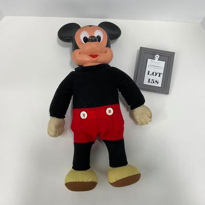 -158- TOY | Disney Marching Mickey Mouse 1975 Hasbro Plush