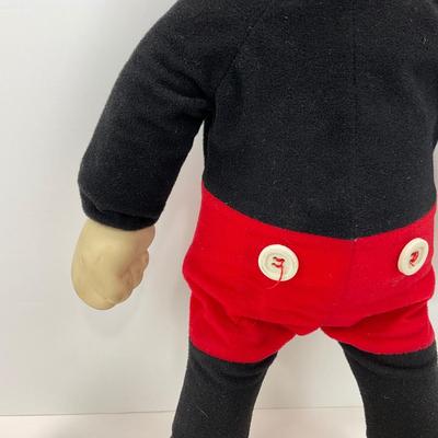 -158- TOY | Disney Marching Mickey Mouse 1975 Hasbro Plush