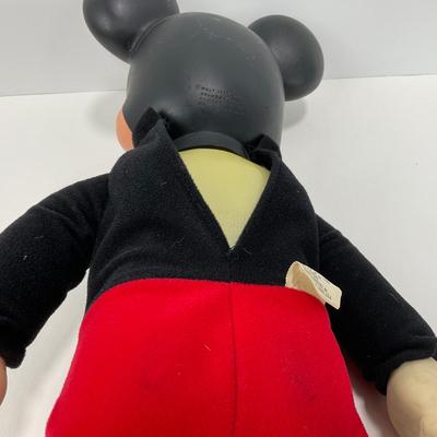 -158- TOY | Disney Marching Mickey Mouse 1975 Hasbro Plush