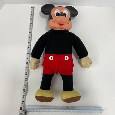 -158- TOY | Disney Marching Mickey Mouse 1975 Hasbro Plush