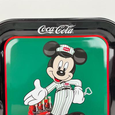 -161- COLLECTIBLE | InspEARations 75 Years Mickey Mouse Coca Cola Tray