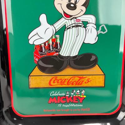 -161- COLLECTIBLE | InspEARations 75 Years Mickey Mouse Coca Cola Tray