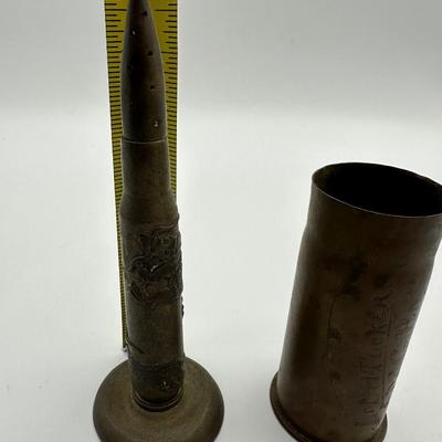 WW1 Trench Art Signed.