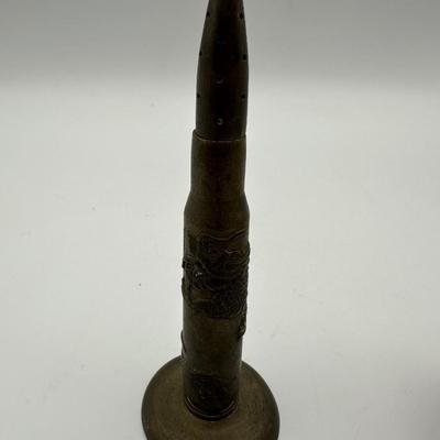 WW1 Trench Art Signed.