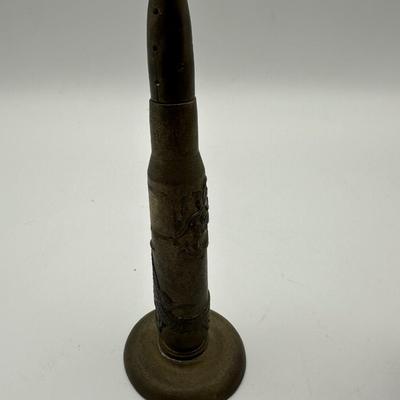 WW1 Trench Art Signed.